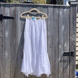 Signals white long skirt